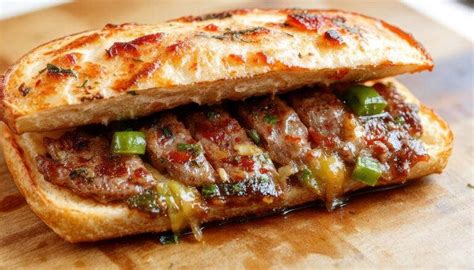 Montaditos de solomillo de cerdo y pimiento verde frito