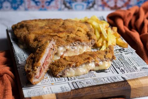 Proceso de empanado del cachopo