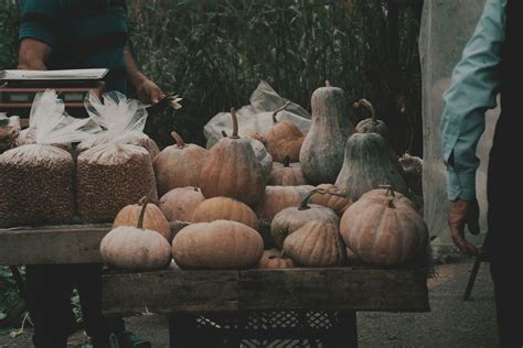 Variedad de calabazas en un mercado italiano