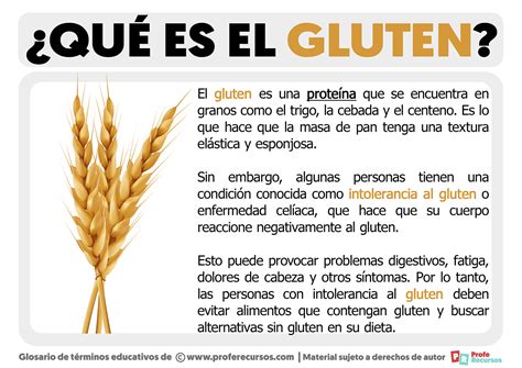 Esquema de las enfermedades relacionadas con el gluten