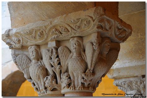 Capiteles del Panteón de Reyes con escenas bíblicas