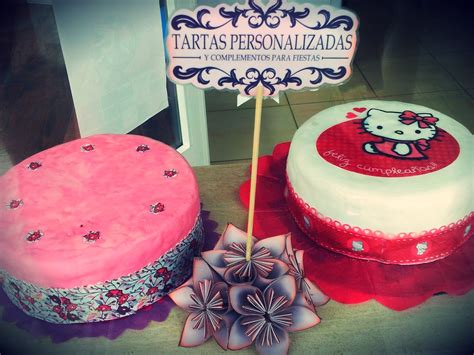 Ejemplos de tartas personalizadas y sus detalles