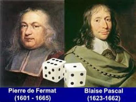 Retratos de Pascal, Fermat y Huygens