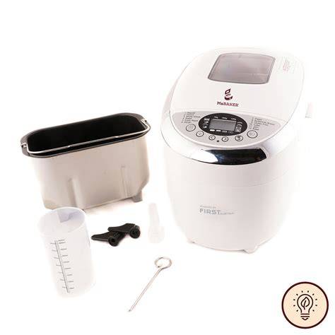 Panificadora MaBAKER con ingredientes