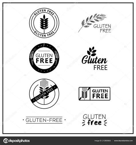 Logotipos de certificaciones sin gluten