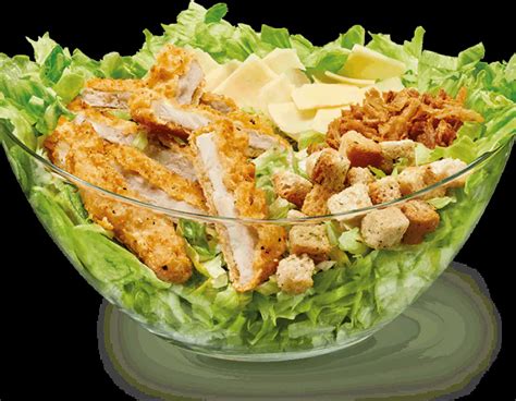 Ingredientes de la Ensalada César Crujiente de McDonald's