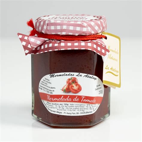 Mermelada de tomate, rica en licopeno