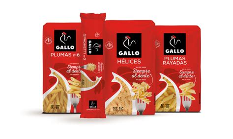 Variedades de pasta Gallo