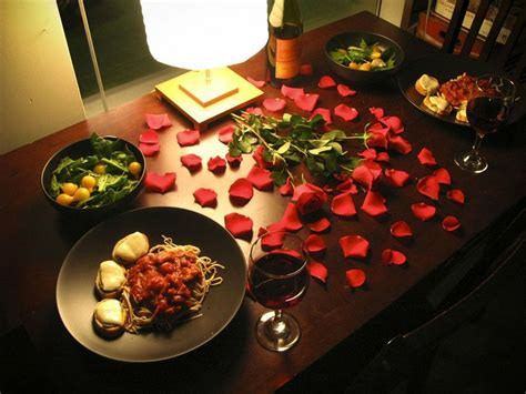 Cena romántica con pasta Gallo