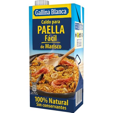 Envase de Caldo de Paella Mixta Gallina Blanca
