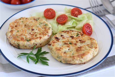 Hamburguesas de merluza caseras