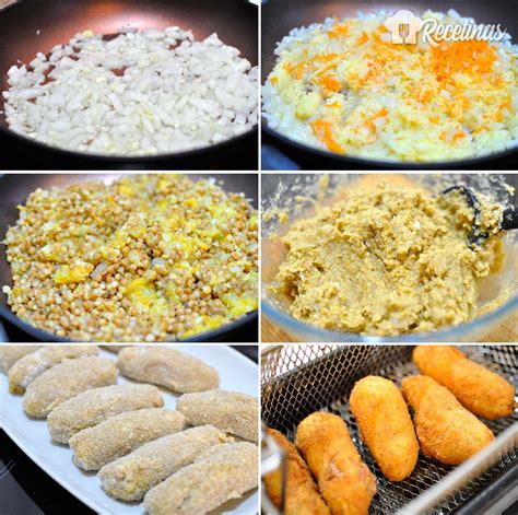 Proceso de machacado de lentejas para la masa de croquetas