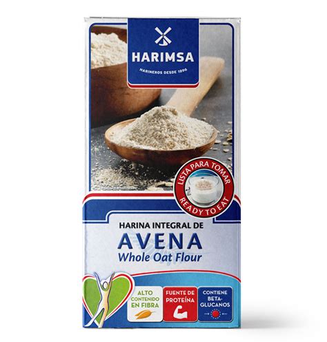 Envase de Harina Integral de Avena Harimsa