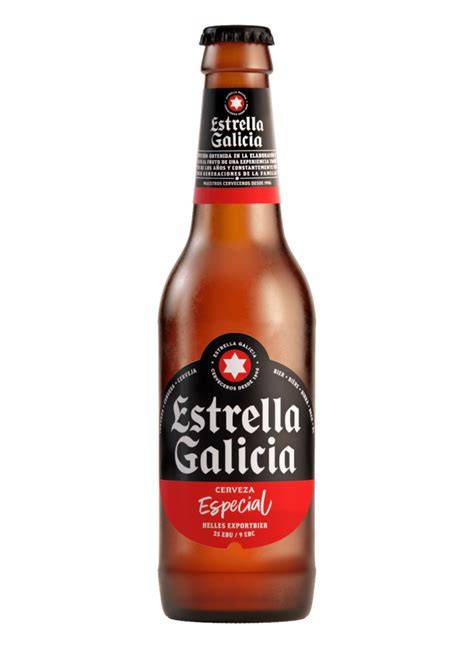 Botella de Cerveza de Bodega Estrella Galicia de 75 cl