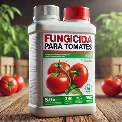 Aplicación de fungicidas en plantas de tomate