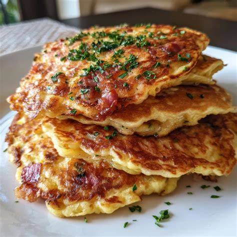 Tortitas saladas con aguacate y jamón