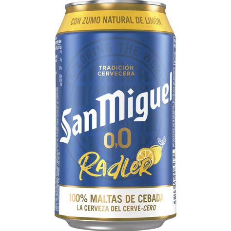Perfil de sabor de la cerveza San Miguel 0,0 Radler
