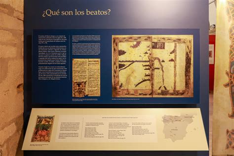 Códices medievales expuestos en el Centro de Interpretación de los Beatos
