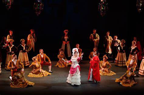 Escena de una zarzuela
