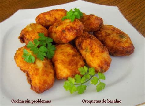 Croquetas de bacalao y patata