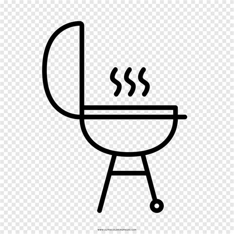 Esquema de una barbacoa Mookata mostrando la cúpula para asar y el canal para el caldo