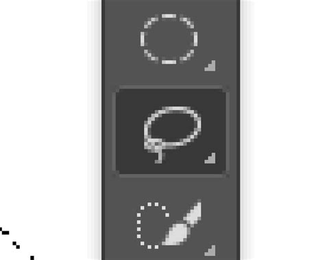 Interfaz de Photoshop con la herramienta Lazo y la opción Rellenar según contenido