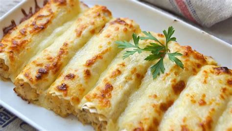Ingredientes para canelones salados