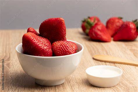 Frutillas frescas y maduras