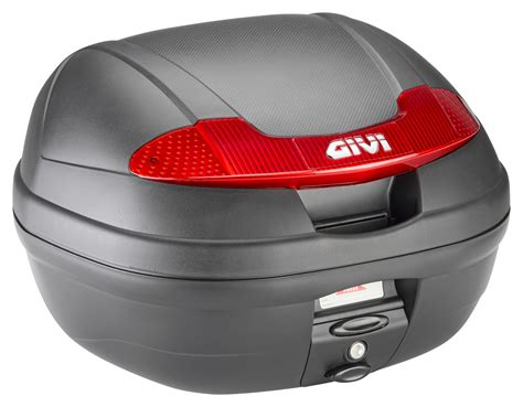 Sistema de anclaje GIVI Monolock con una maleta instalada