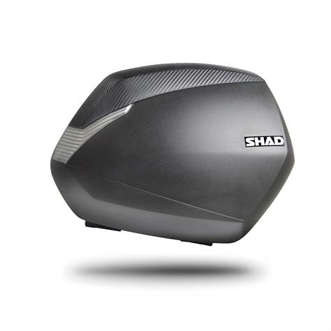 Maletas laterales SHAD SH36 de carbono en una motocicleta