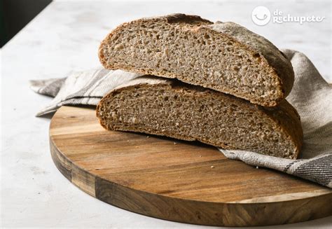 Masa de pan de espelta levada