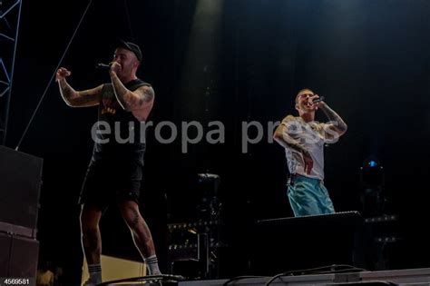 Natos y Waor actuando en el festival Mad Cool
