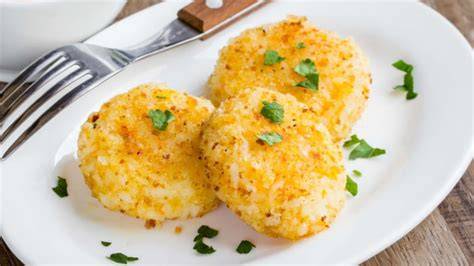 Ingredientes para croquetas picantes de arroz