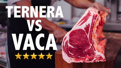 Diferencias entre carne de vaca y ternera