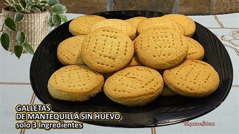 Ingredientes para galletas sin huevo