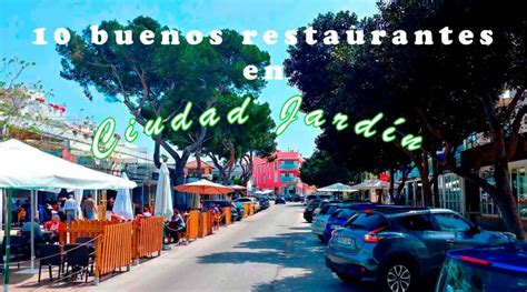 Mapa de restaurantes en Ciudad Jardín