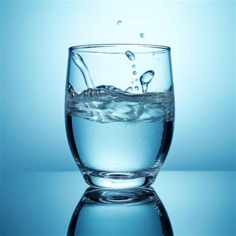 Imagen de un vaso con granos de arroz y agua