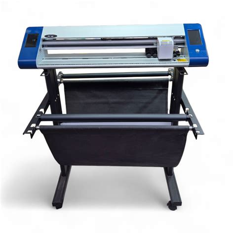 Plotter de corte moderno con pantalla digital