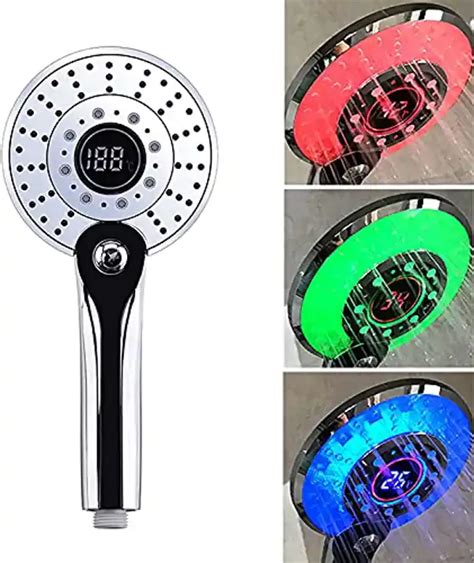 Tabla comparativa de alcachofas de ducha LED