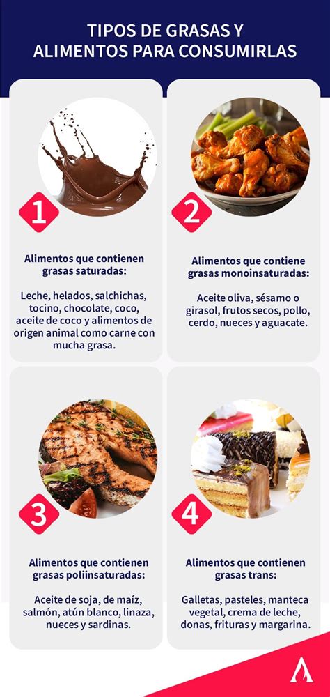 Infografía sobre los tipos de grasas en el pan tostado