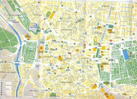 Plano del Madrid de Arturo Barea