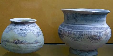 Ejemplos de cerámica ibérica encontrada en el Cerro de la Harina