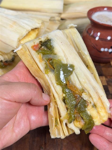 Tamales listos para cocinar
