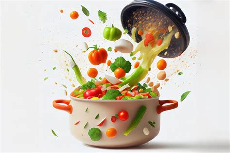 Verduras rehogándose en una cazuela