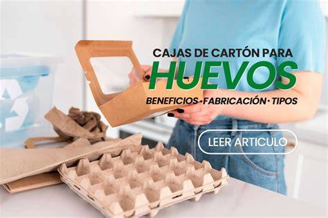 Materiales para cajas de huevos