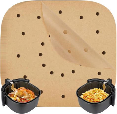 Ejemplo de papel de horno para freidora de aire