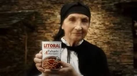 María Antonia Goás caracterizada como la abuela de la fabada Litoral