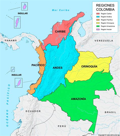 Mapa de Colombia destacando regiones de crianza de cerdos criollos