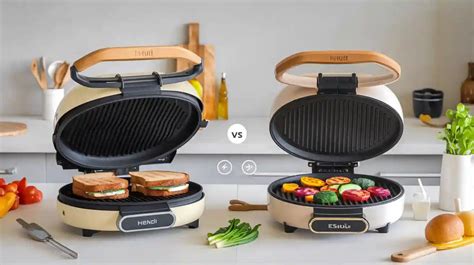 Comparación de parrilla de contacto y parrilla abierta