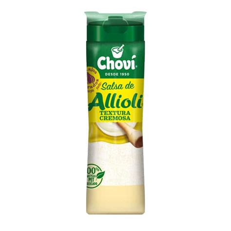 Imagen de un bote de alioli comercial vegano